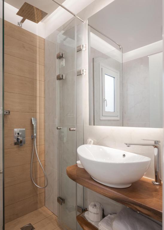 Kúpeľňa v ubytovaní Mirada Hotel