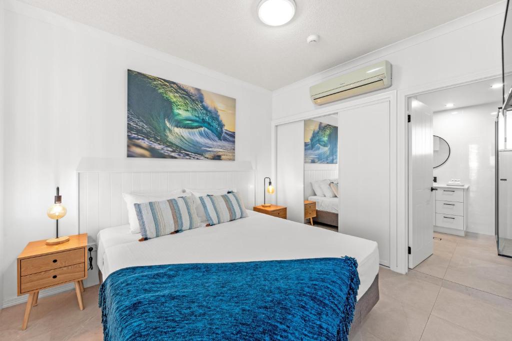 Postel nebo postele na pokoji v ubytování Aquarius Resort