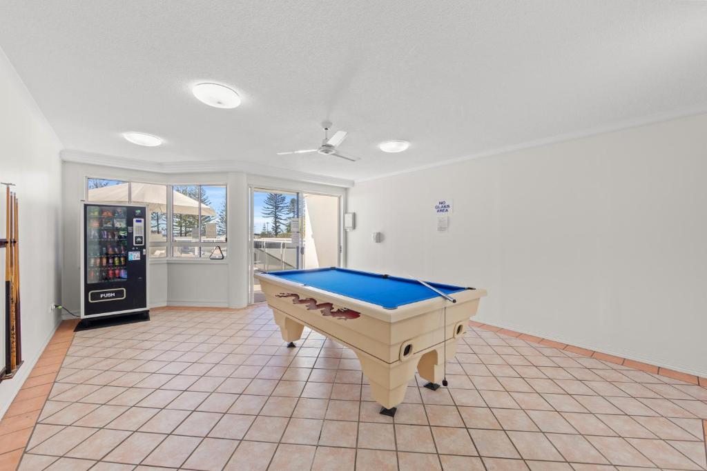 Stolní tenis v ubytování Aquarius Resort nebo okolí