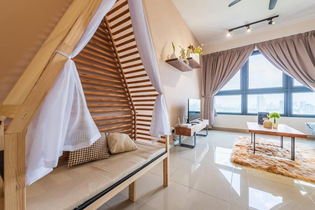 Χώρος καθιστικού στο MVB36#Bali Style 3 Rooms Family Suite M Vertica Velocity Mall Cheras