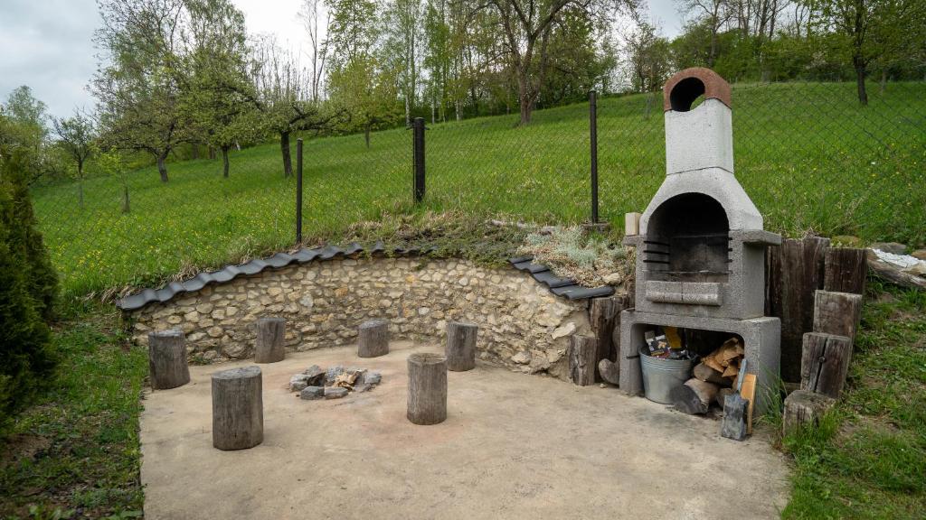 Gril pre hostí v dovolenkovom dome
