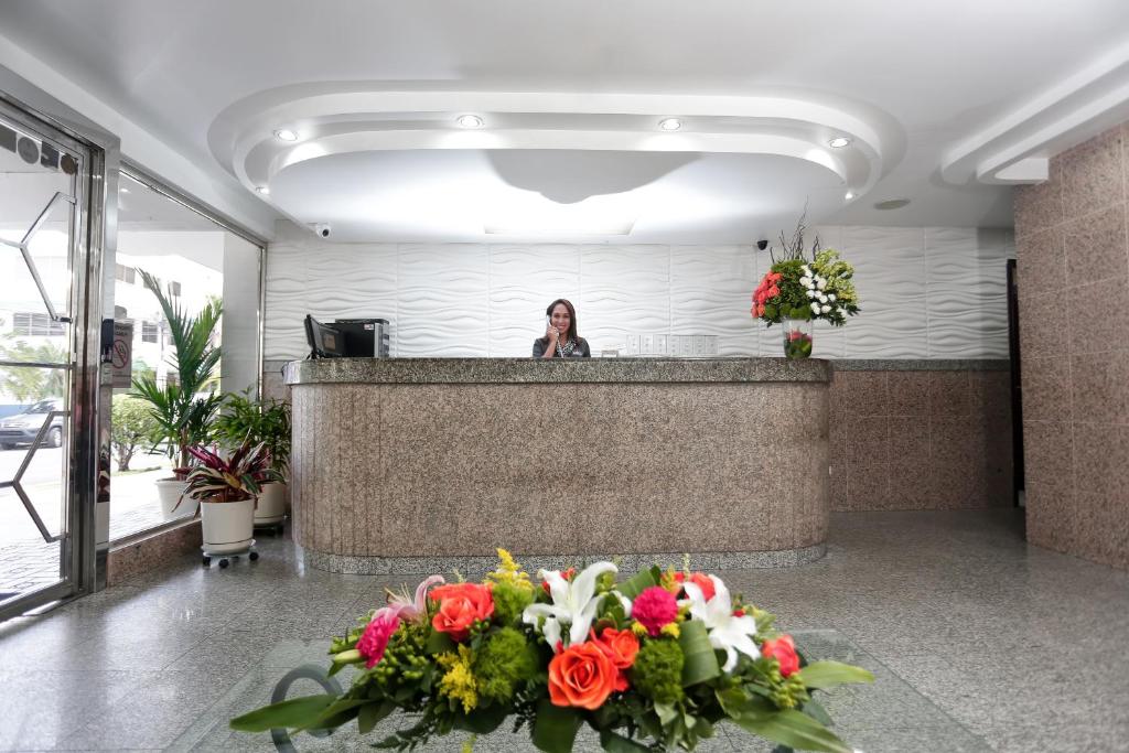Vstupní hala nebo recepce v ubytování Hotel Marbella
