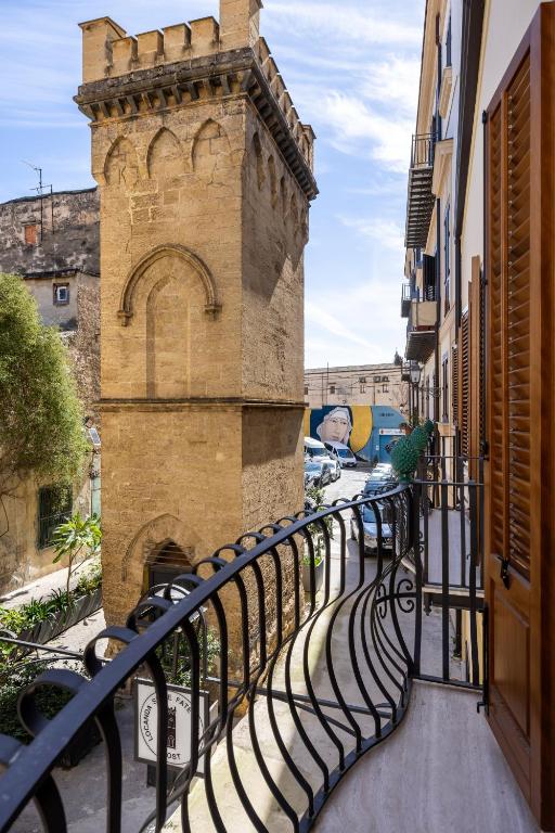 A balcony or terrace at Locanda Sette Fate SPA e Solarium