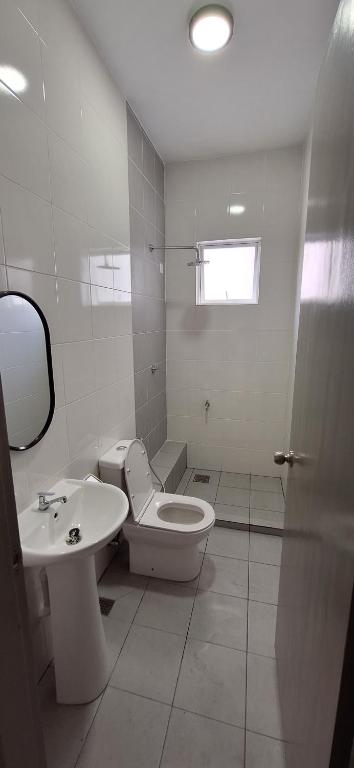 Koupelna v ubytování Tn'J Homestay Condominium Kinarut, Papar