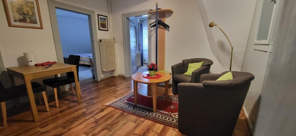 Posezení v ubytování Villa Am Rosenfelspark