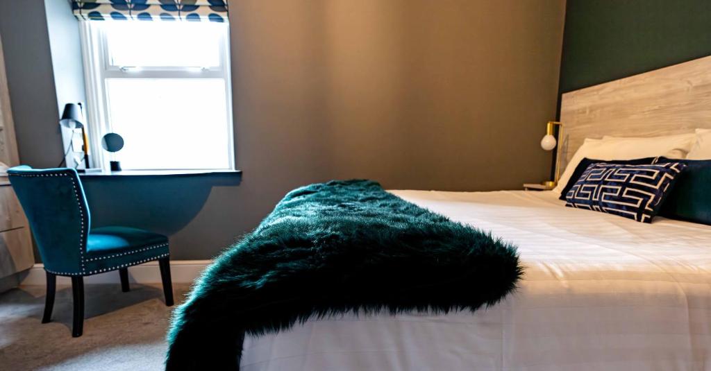 Postel nebo postele na pokoji v ubytování Amadeus Apartments