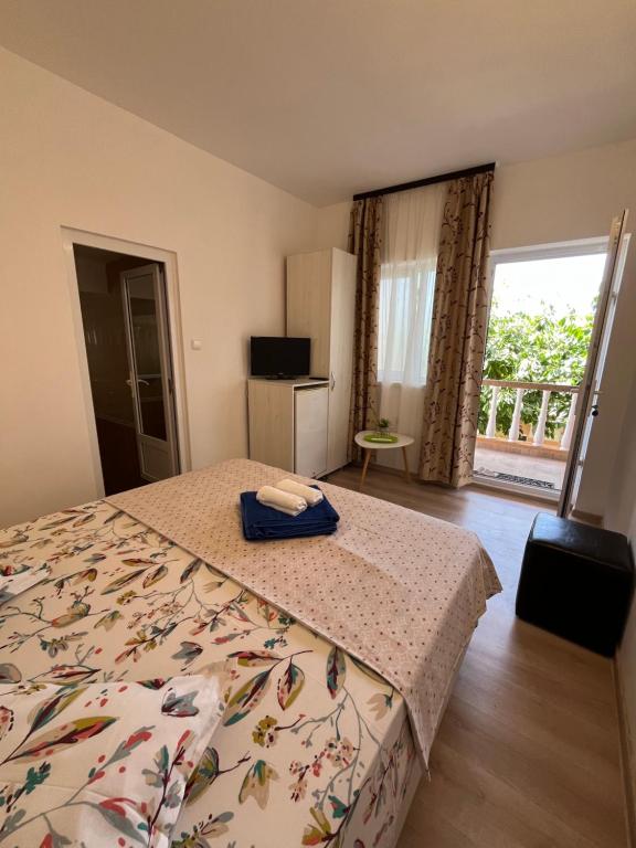 Postel nebo postele na pokoji v ubytování Casa Picu