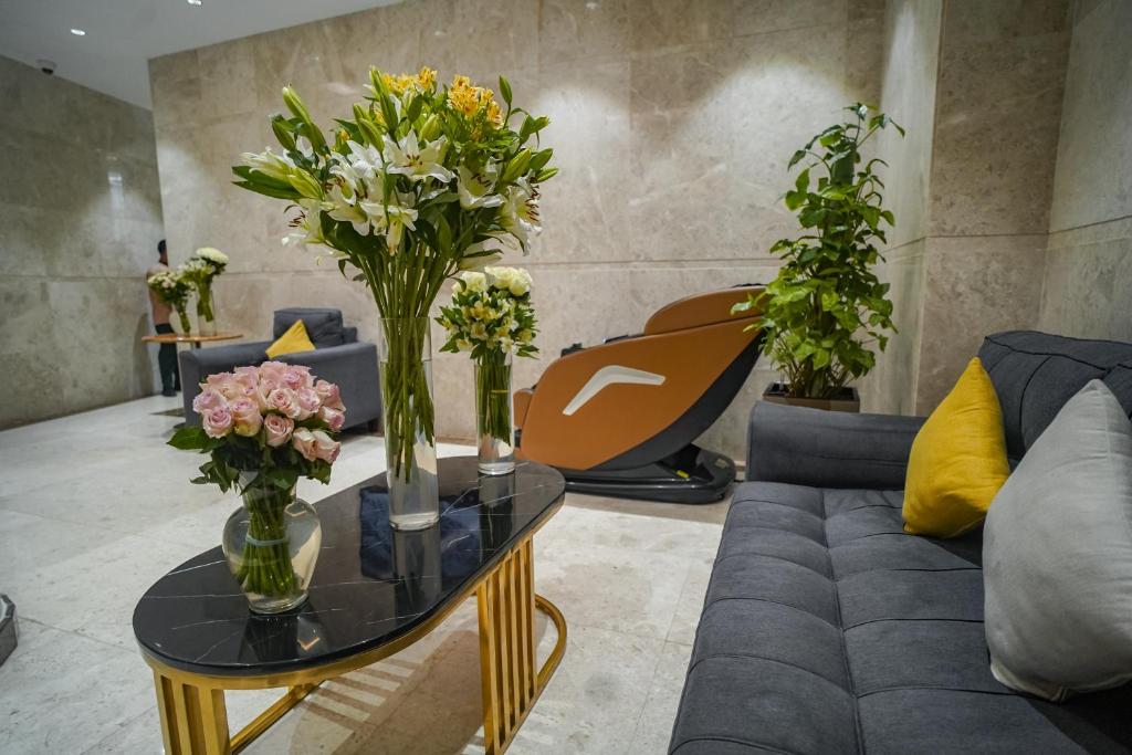 Posezení v ubytování Worth Elite Hotel