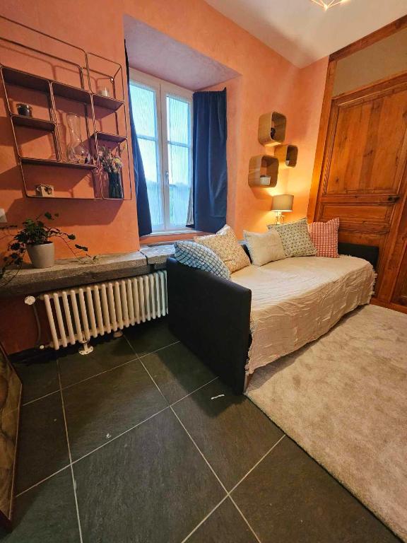 Postel nebo postele na pokoji v ubytování DATCHA ANASTASIA