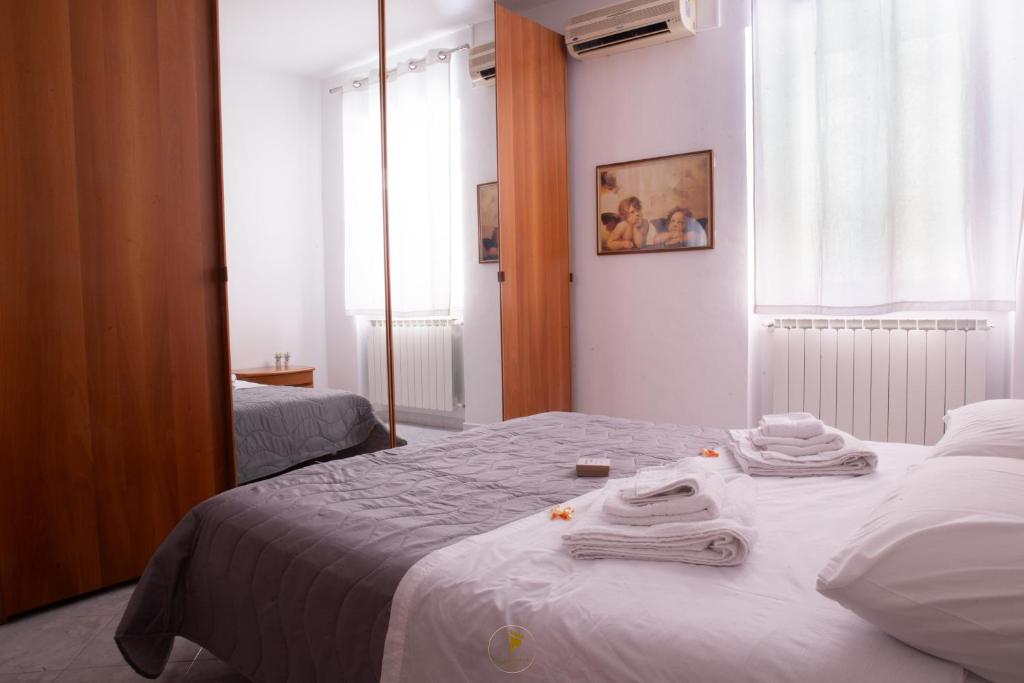 Postel nebo postele na pokoji v ubytování Casa Vacanza Maria