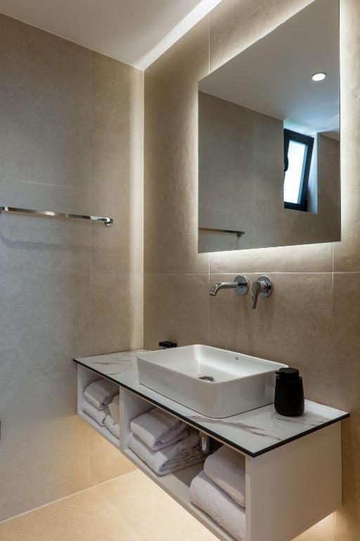 Koupelna v ubytování Austin Boutique Hotel