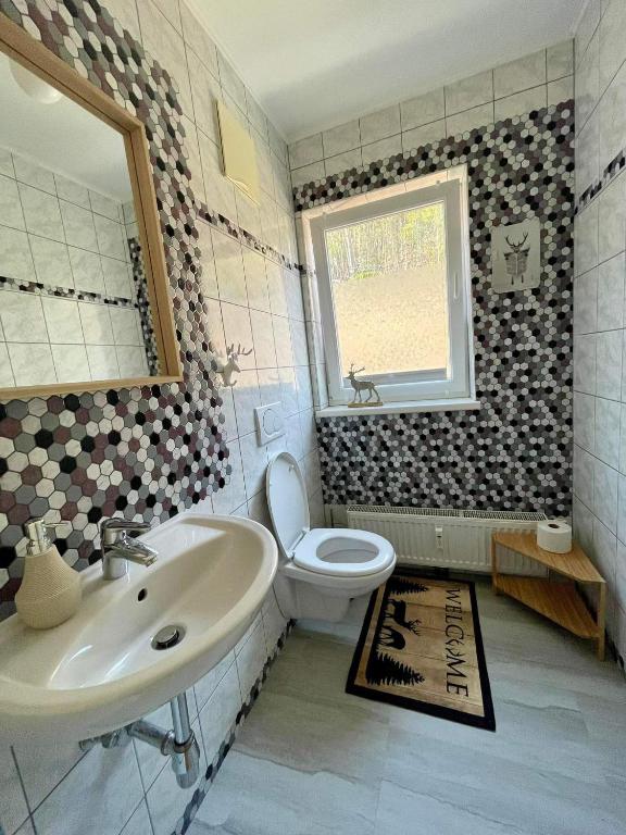 Kúpeľňa v ubytovaní TOP 601 Lothringen house