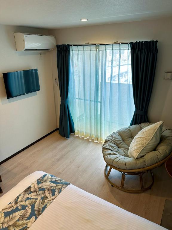 KOHALA　HOTELにあるベッド