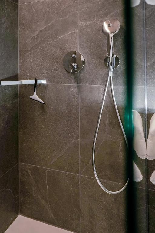 Koupelna v ubytování Seehotel Baumgarten