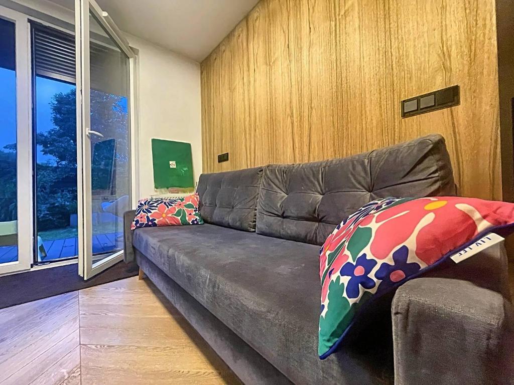Posedenie v ubytovaní Garden Apartment Self Check-in - Bezkluczowy Dostęp w 10 minut o każdej porze