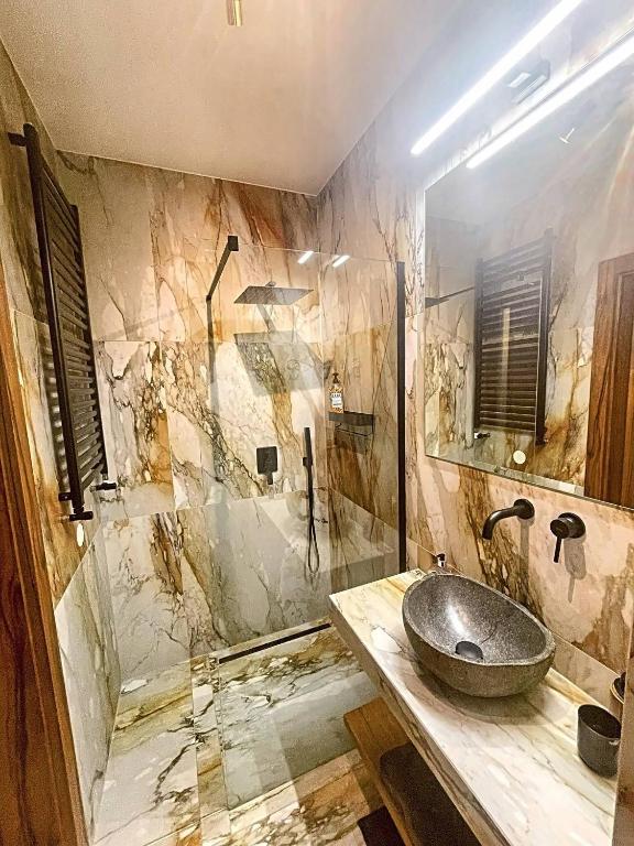 Kúpeľňa v ubytovaní Garden Apartment Self Check-in - Bezkluczowy Dostęp w 10 minut o każdej porze