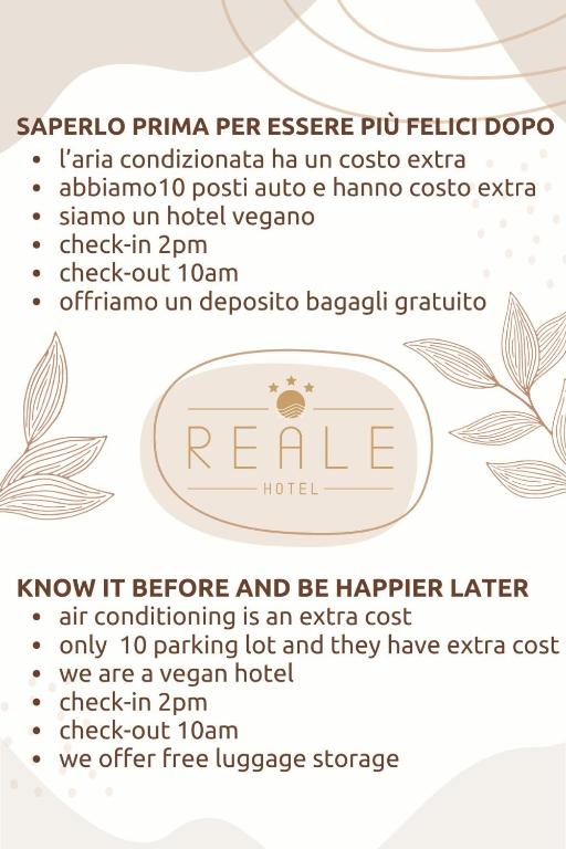 Fotografie z fotogalerie ubytování Hotel Reale v Rimini