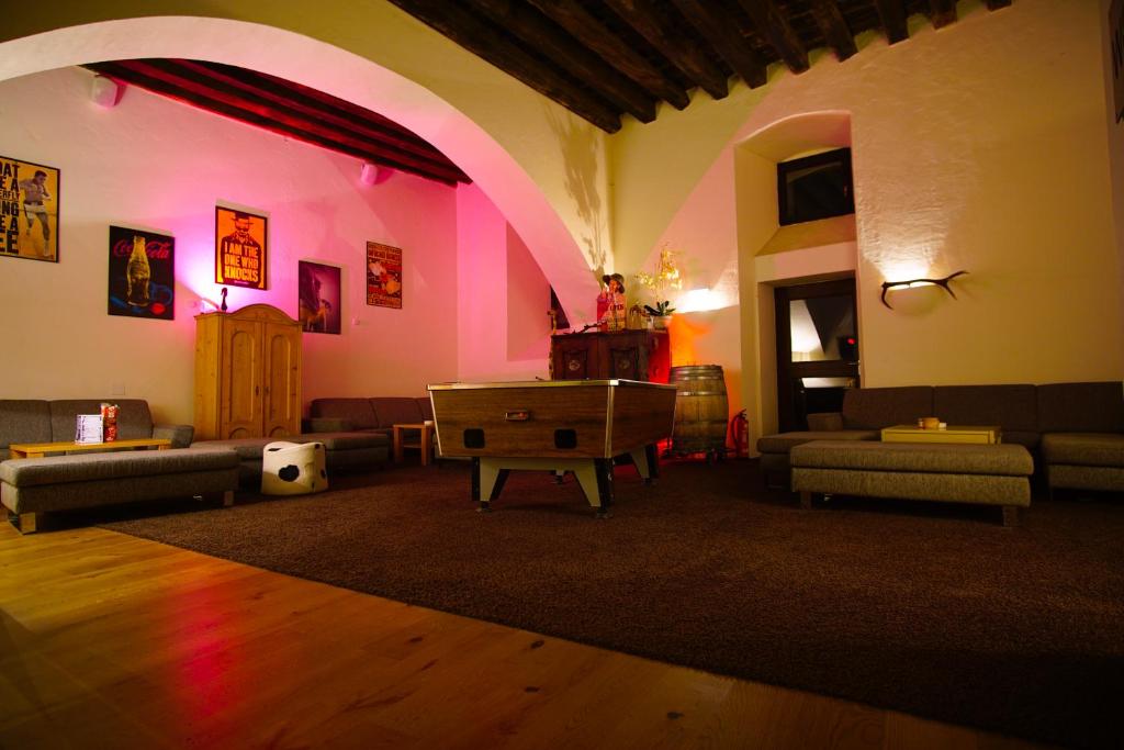 A seating area at Hotel Kernwirt