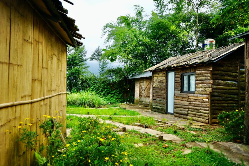 Zahrada ubytování Sapa Hillcrest homestay