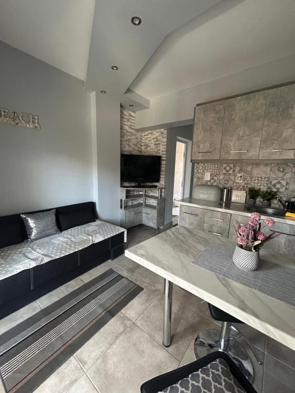 Posezení v ubytování Luxus Wohnung for 2
