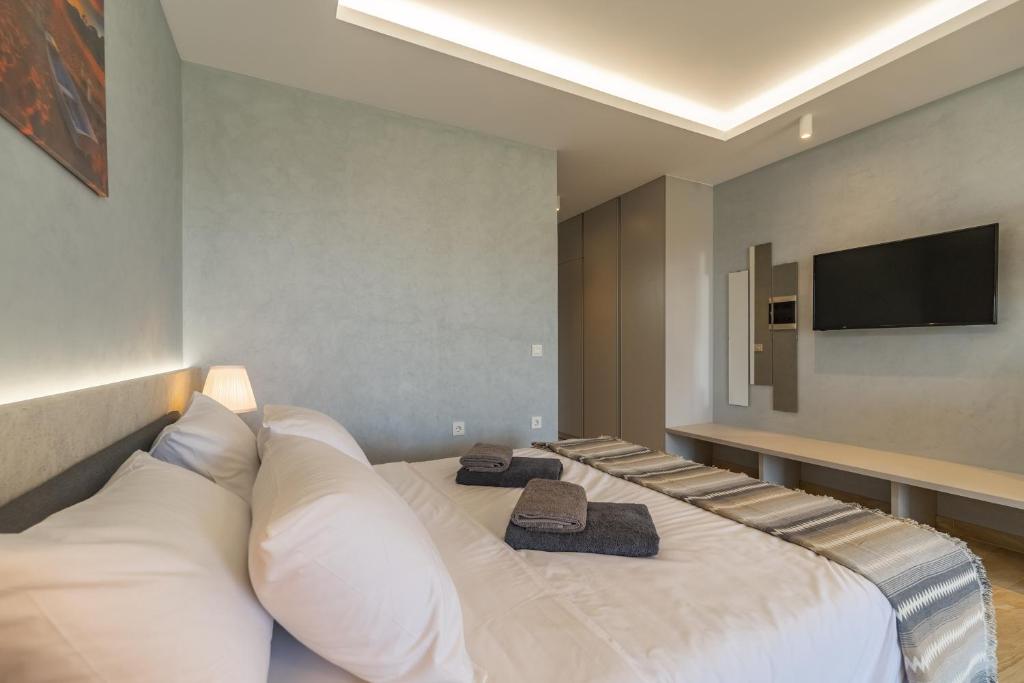 Postel nebo postele na pokoji v ubytování Amour Relax Hotel