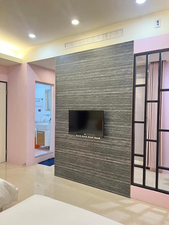 Televisyen dan/atau pusat hiburan di Kinmen Harved B&B