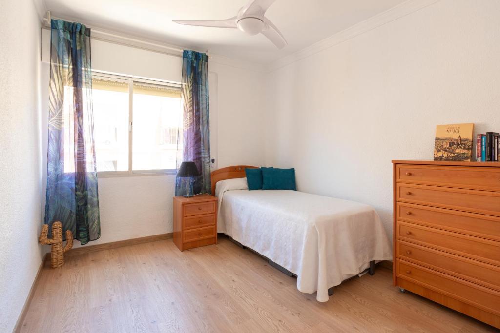 A bed or beds in a room at ApartRincón Candelaria