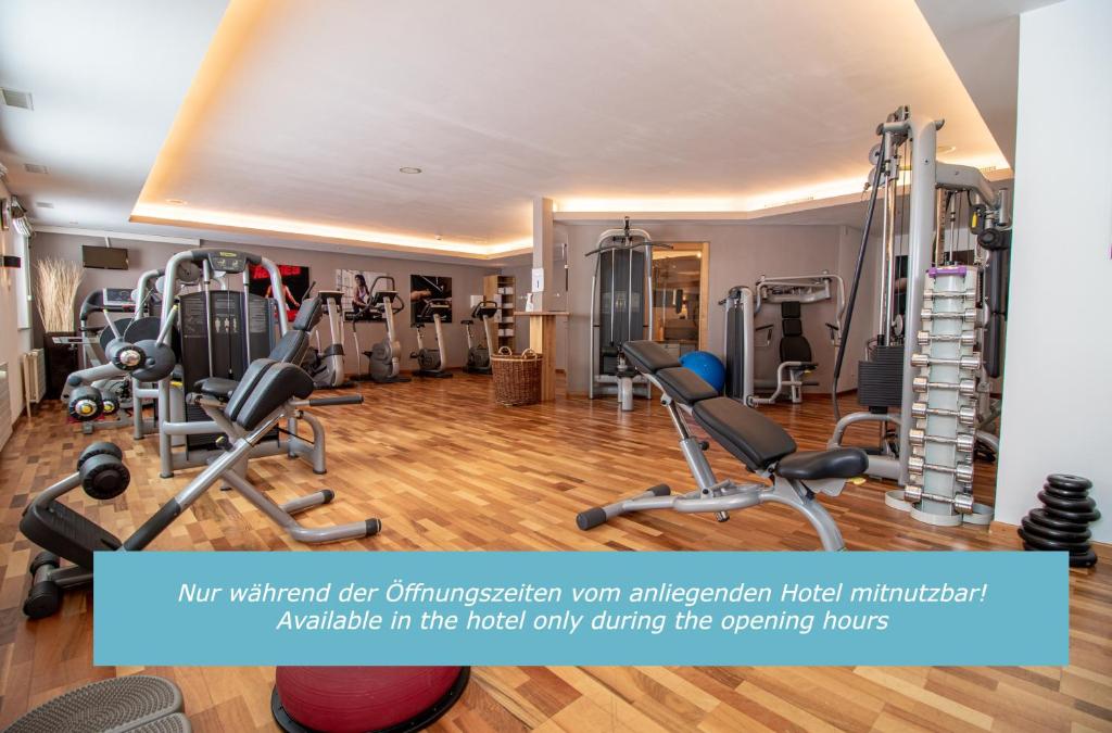 Fitness centrum a/nebo fitness zařízení v ubytování Rothornblick 44 by Arosa Holiday