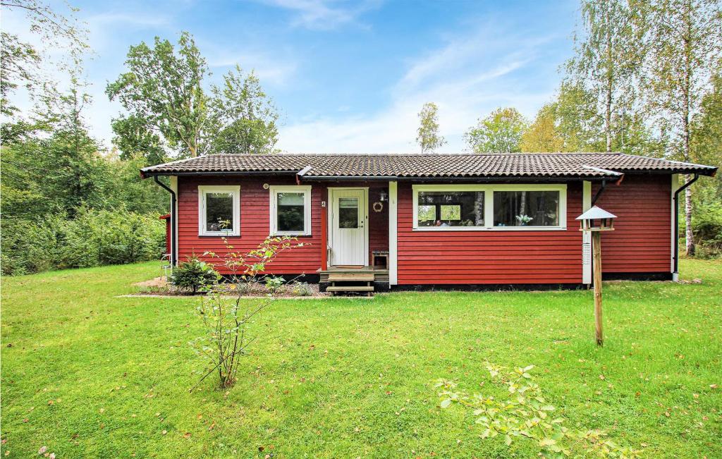 Zahrada ubytování 4 Bedroom Beautiful Home In Perstorp