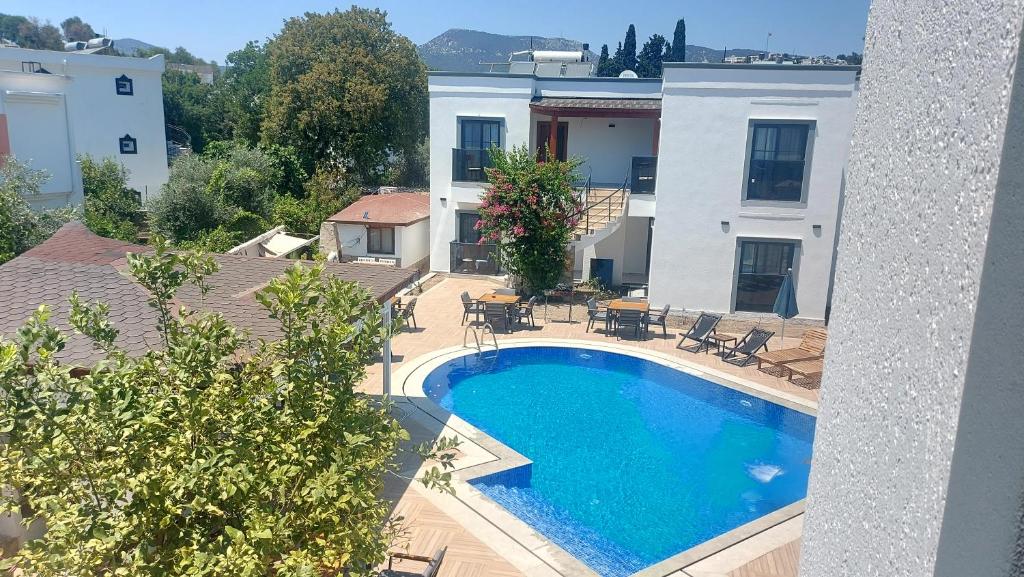 لابی و فضای عمومی Derin Apart Hotel Bodrum - تصویر ۵