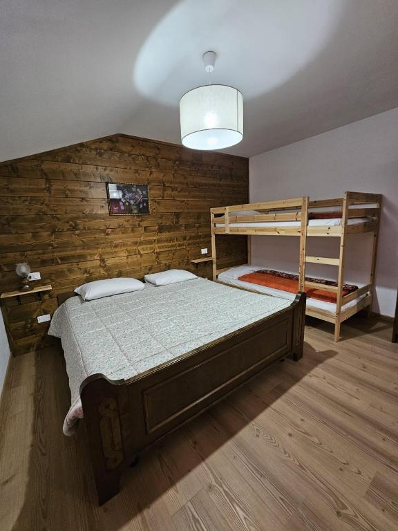 Postel nebo postele na pokoji v ubytování Hotel Miravalle