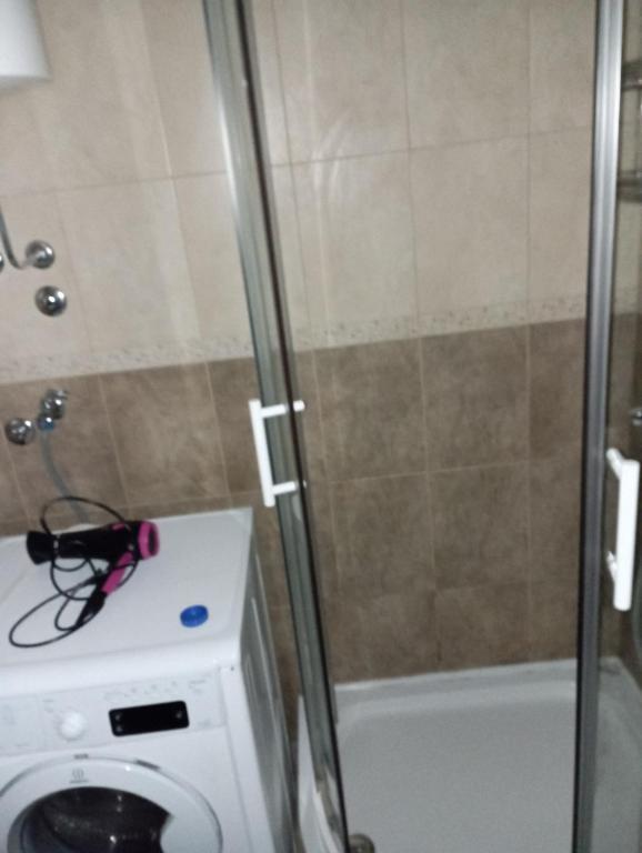 Koupelna v ubytování Apartman Perla Risana