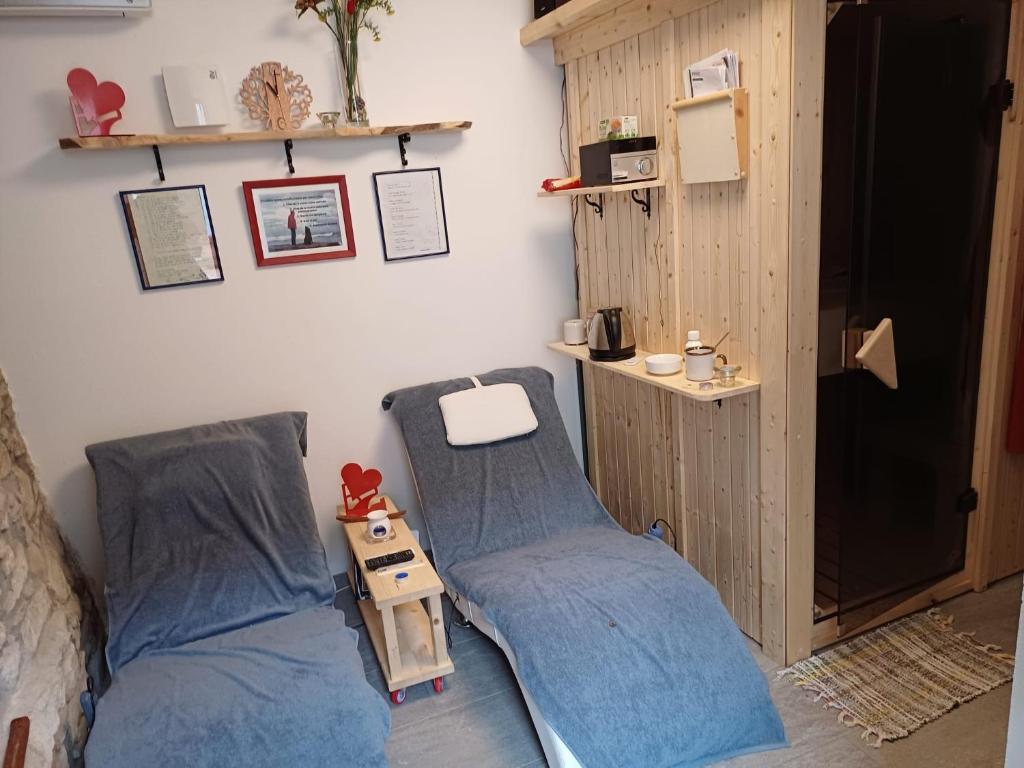 Kuchyň nebo kuchyňský kout v ubytování Casa Galla