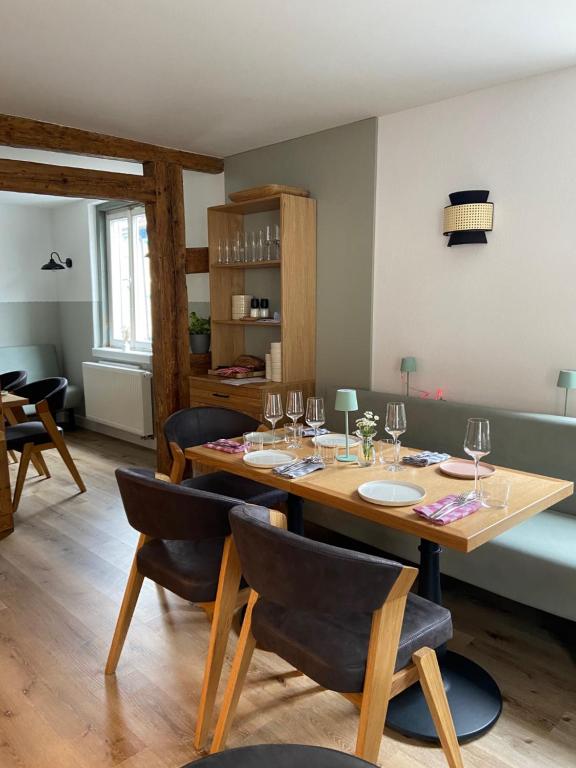 Posezení v ubytování Hostel Balingen