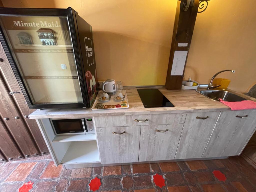 Kuchyň nebo kuchyňský kout v ubytování La Hacienda del Marquesado