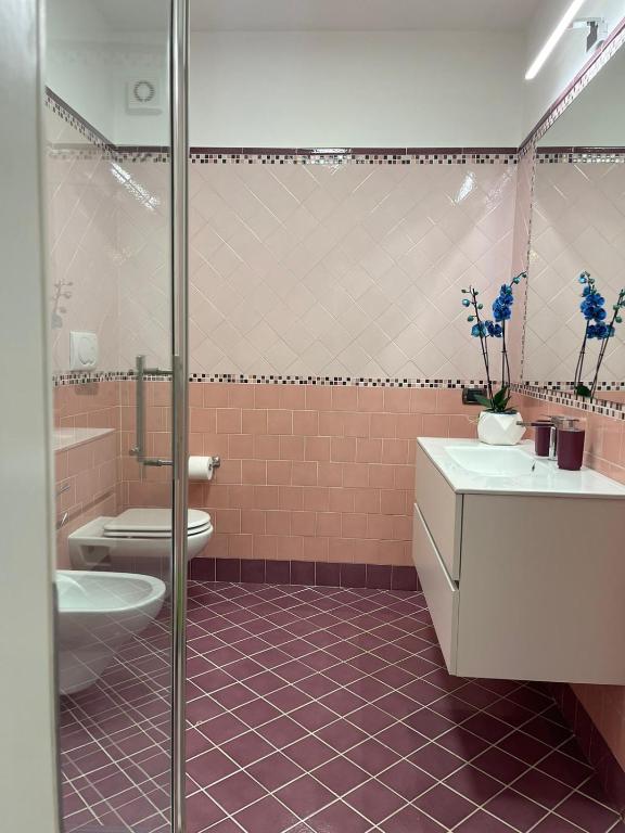 Koupelna v ubytování Villa Valentina Suite