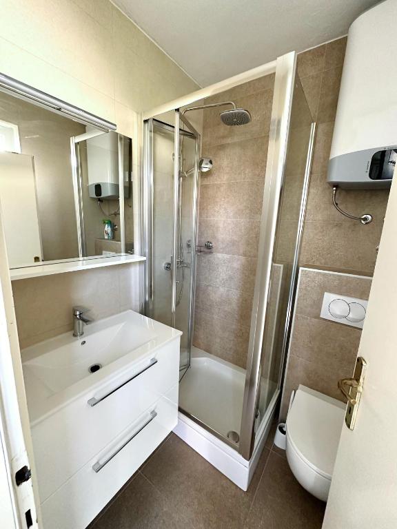 Kúpeľňa v ubytovaní Villa Doris, Amadria Park Šibenik