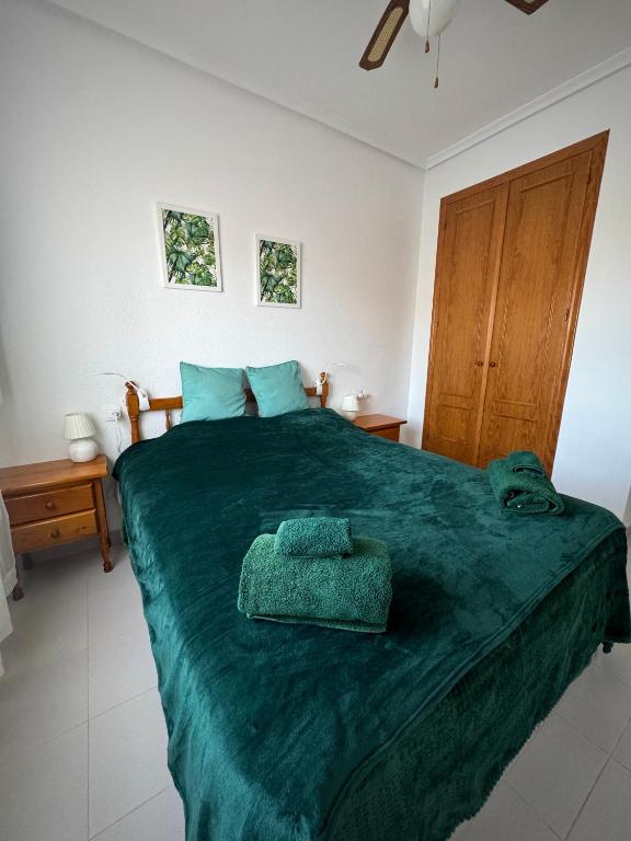 Posteľ alebo postele v izbe v ubytovaní Apartment in La Mata Parquemar