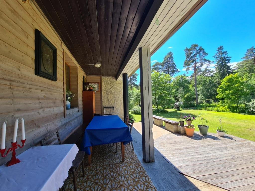Balkón nebo terasa v ubytování Vabaduse Guesthouse