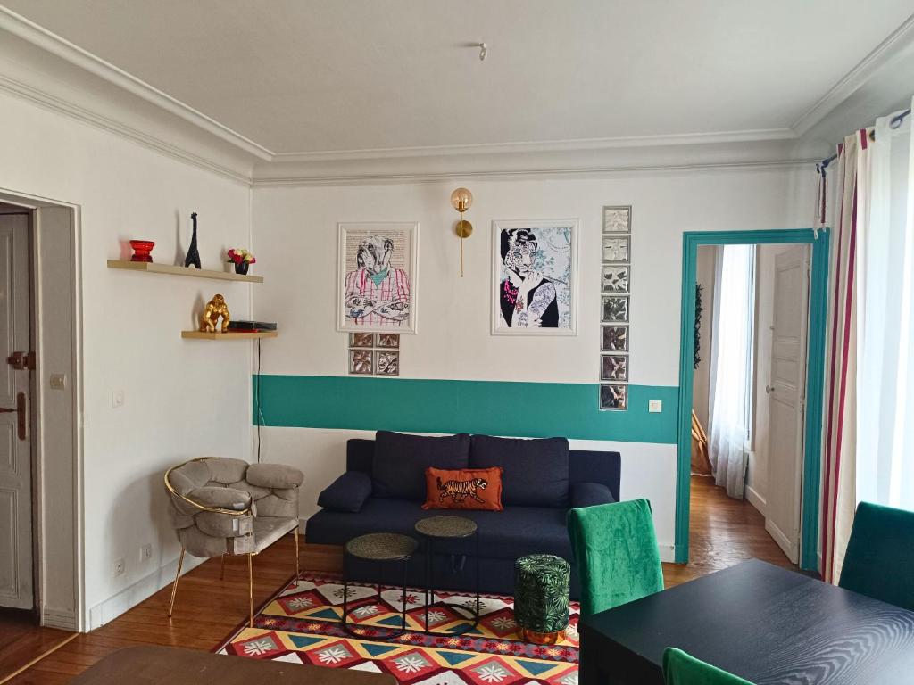 Photo de la galerie de l'établissement 38 m2 - Métro 4 à 5 min - Proche Paris, à Saint-Ouen