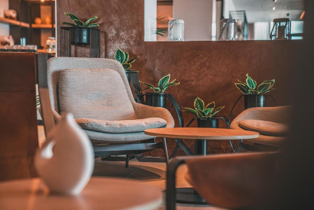 Posezení v ubytování AKEN MIND Mérida Hotel