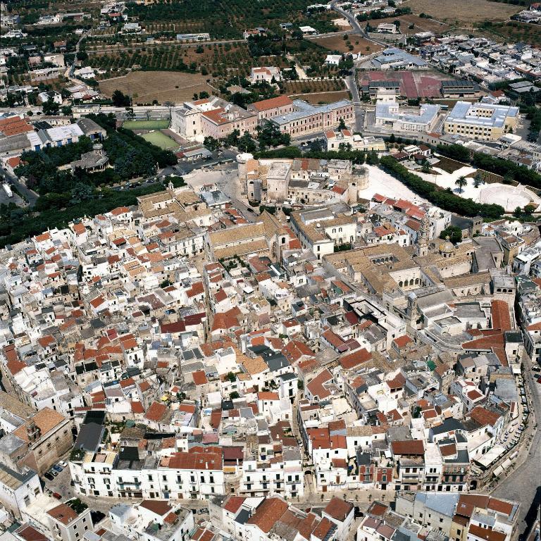 Nespecifikovaný výhled na destinaci Conversano nebo výhled na město při pohledu z bed and breakfast