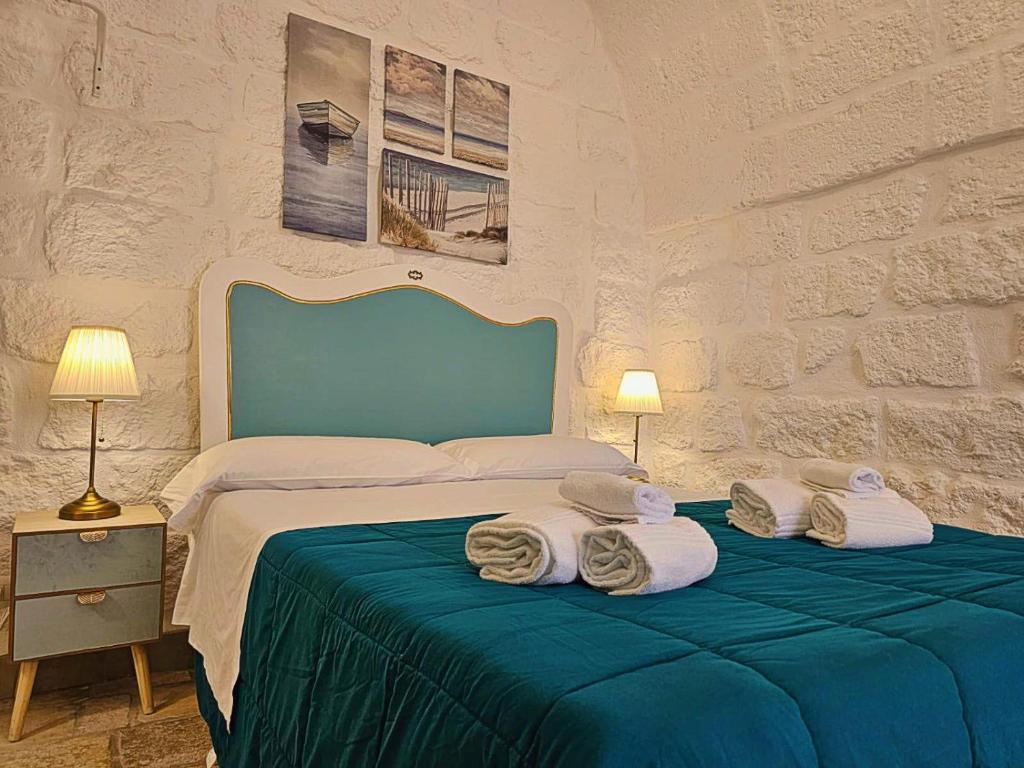 Postel nebo postele na pokoji v ubytování RomAntica