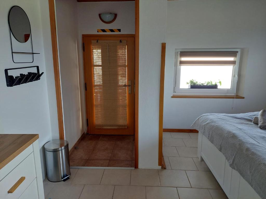 Postel nebo postele na pokoji v ubytování Penzion SLUPEČNÁ