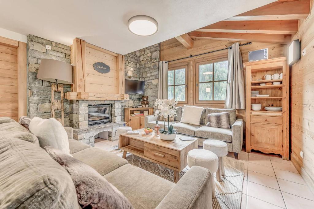 Posedenie v ubytovaní Chalet Josephine - Chalet - 108m² - 5 chambres, 5 salles de bain MAE-2024