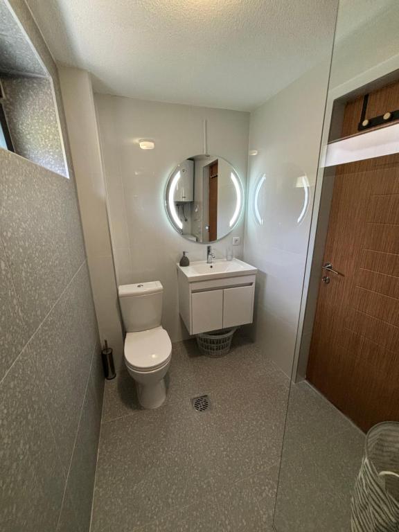 Koupelna v ubytování Žabljak Apartments