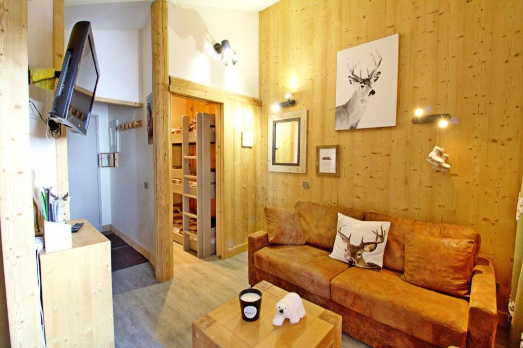 Posedenie v ubytovaní Le Hameau De Borsat - Appartement tout confort au pied des pistes MAE-1264
