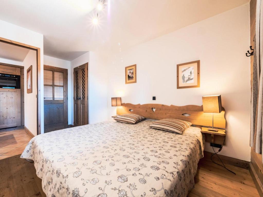 Posteľ alebo postele v izbe v ubytovaní Résidence Telemark - Appartement de charme·Proche des pises·Balcon·WIFI MAE-2524