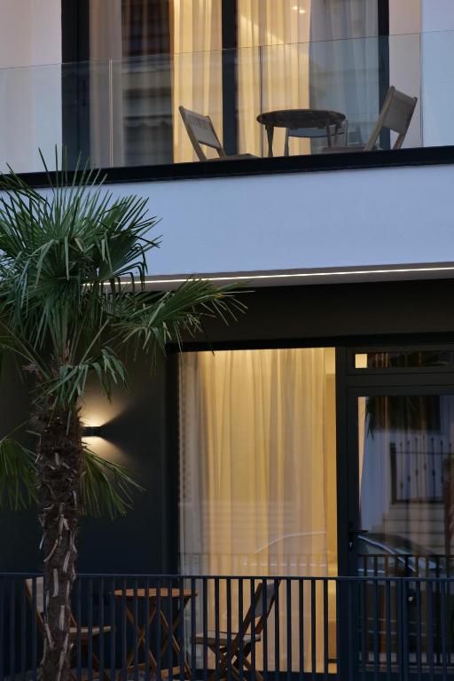 Balkón nebo terasa v ubytování Austin Boutique Hotel