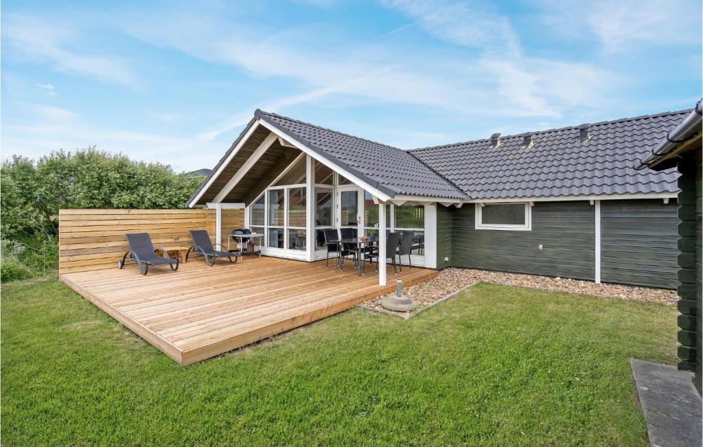 Zahrada ubytování Holiday Home Lakolk Rømø I Denmark